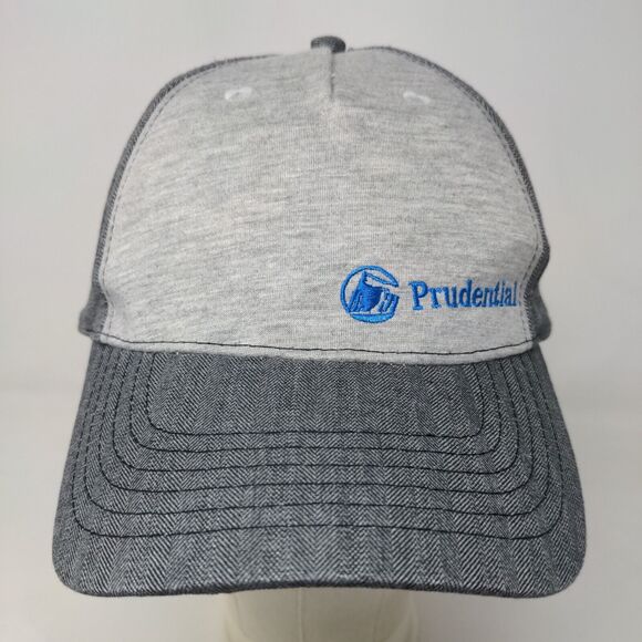 Prudential Financial Men's Strapback Hat Gray Size OSFA Embroidered Logo - Picture 2 of 8